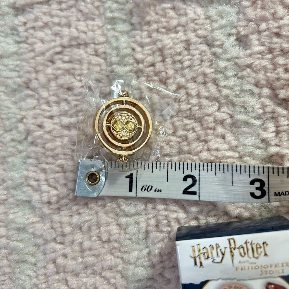 NEW Harry Potter Fluffy and Time Turner Pin Set from Tokyo Japan - Picture 5 of 9